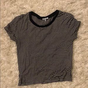 striped t shirt, size small
